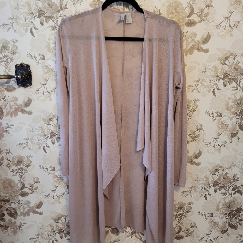 H&M mauve pink cardigan - size XS